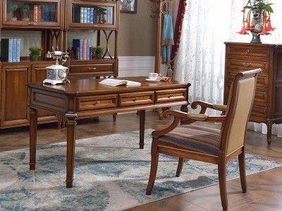 书桌书椅  实木家具  美式家具  蔻郡家具工厂直销  全屋定制