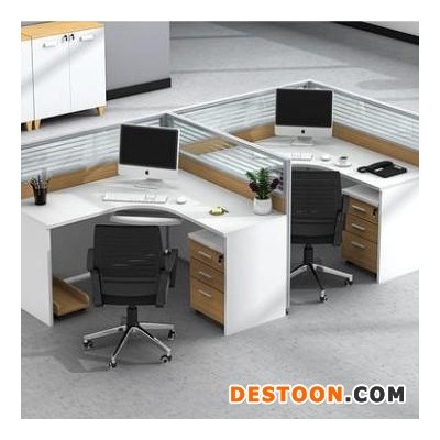 南宁办公家具、办公桌椅组合、职员桌电脑桌、员工桌屏风、4/6人位办公桌、简约现代