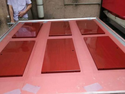 文件柜木纹转印机山东华宜家机械设备生产厂家