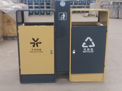 鼎豪环卫 户外分类垃圾桶  不锈钢垃圾桶   厂家定制果皮箱