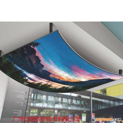 55英寸LGOLED曲面广告标牌商用柔性OLED显示屏幕