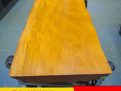 非洲黄花梨根雕实木大板 原木大班台客厅画案餐桌多功能大板桌