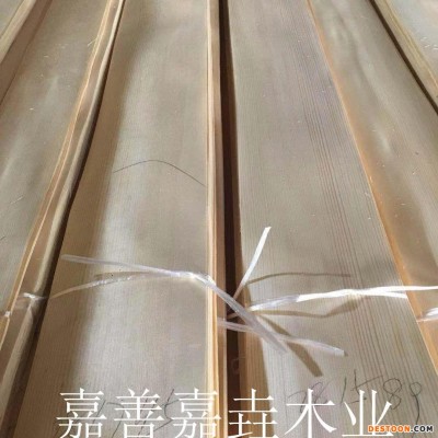 嘉垚木业厂家批发0.6毫米松木樟子松天然木皮直纹