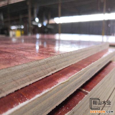 工地建筑模板厂建筑模板工多层板与胶合板耐热建筑模板覆膜板